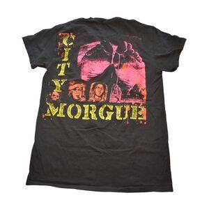 City Morgue Short Sleeve Tee Black Music Merch Unisex Small